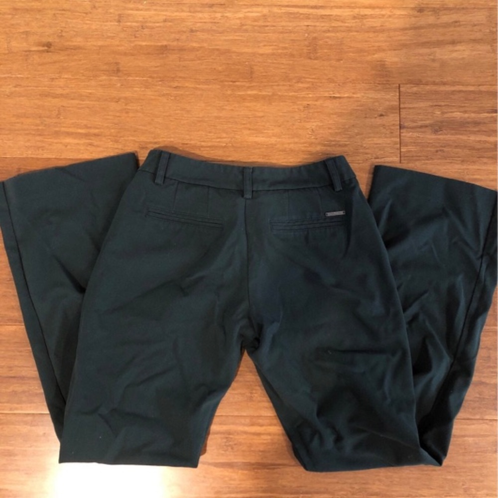 00P dark green dress Pants - 27.5 inch inseam short